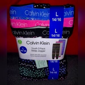 NWT Calvin Klein Youth 3 Pack Sleep jogger VARIOUS SIZES